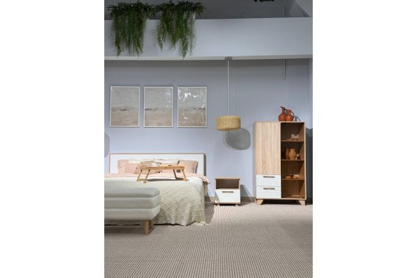 Кровать "Копенгаген" 1,6*2,0 м с основанием ДСП
